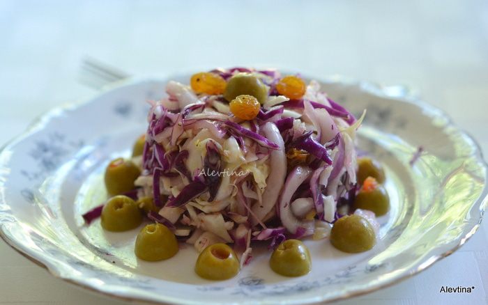 Сицилийский капустный салат