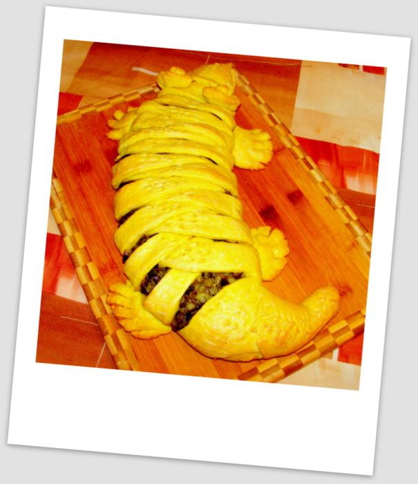 Кулебяка с картофелем и лесными грибами &amp;quot;Крокоша&amp;quot;