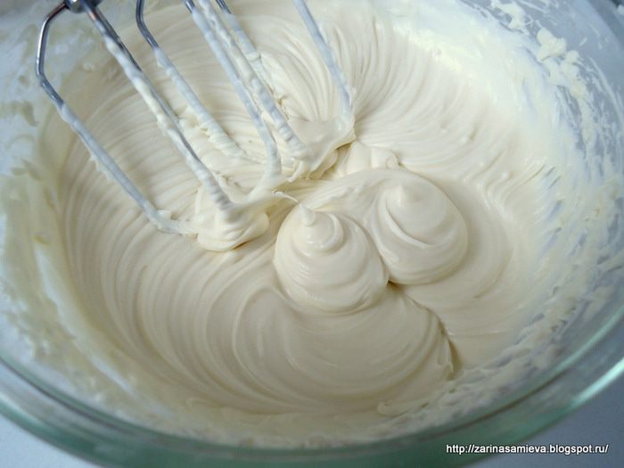 Ванильно-облепиховый тирамису