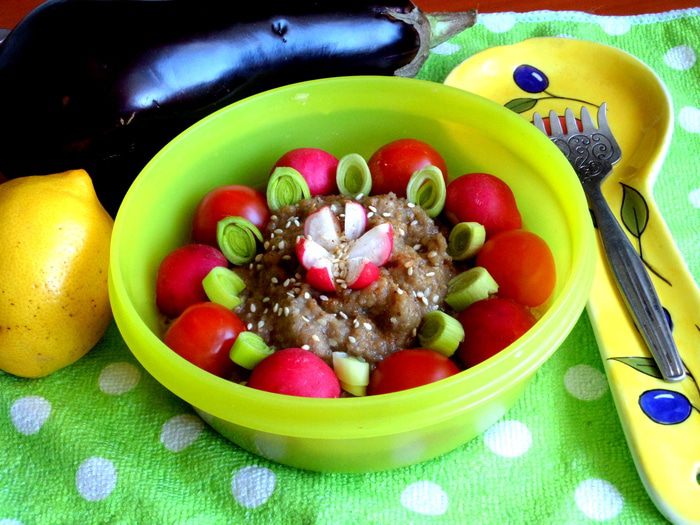 Закуска из баклажанов Бабагануш (Baba Ghanush)