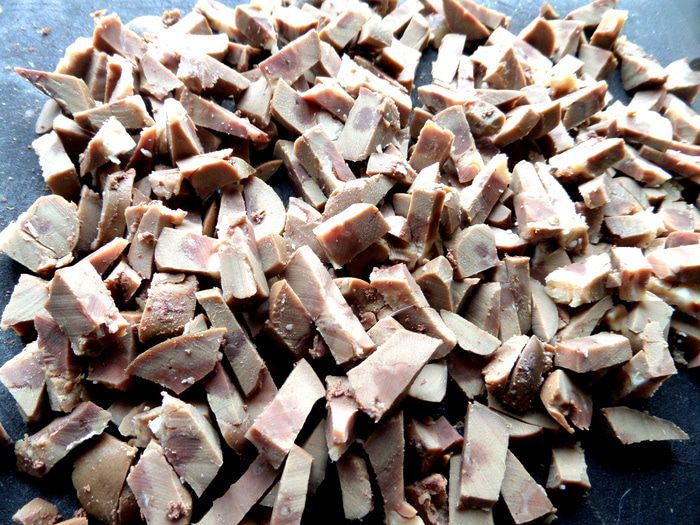 Почки с гречкой