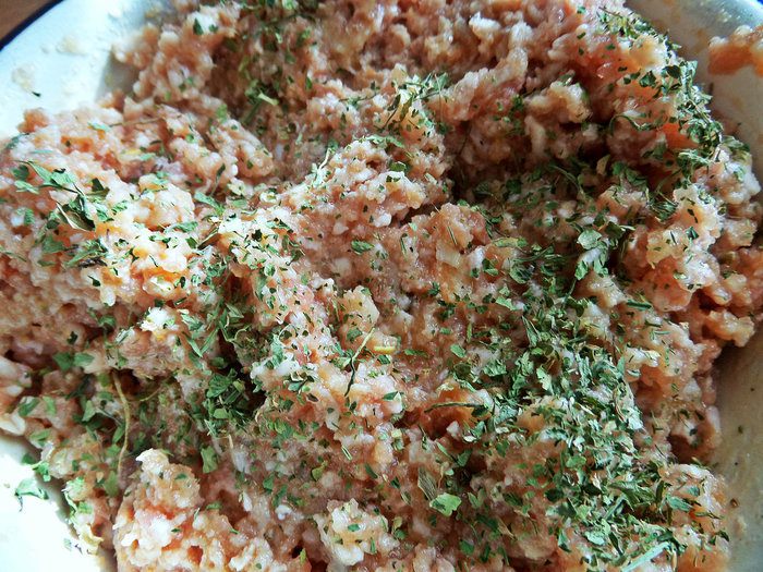 Котлеты с нежной начинкой