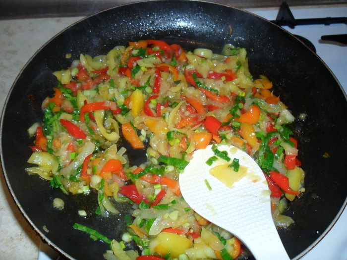 Свиные медальоны с кисло-сладким перцем