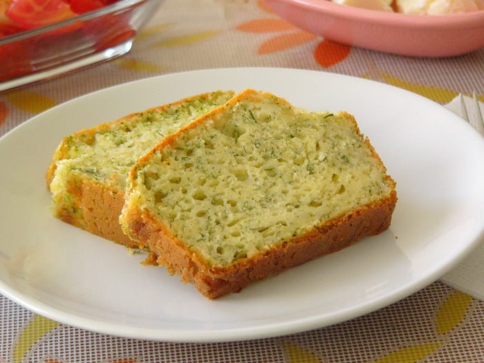 Кекс с укропом