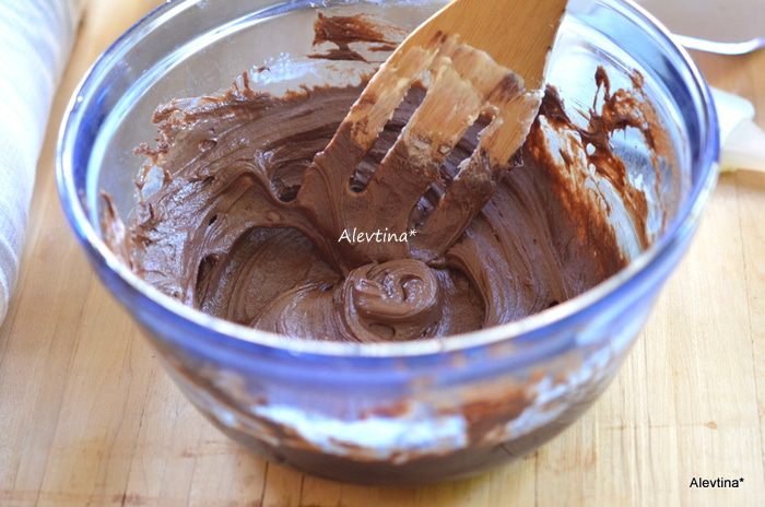 Сладкое полено с грибочками