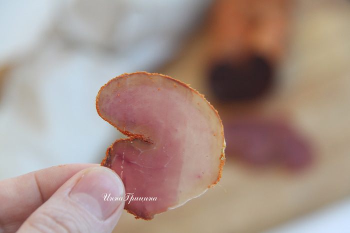 Сыровяленое мясо