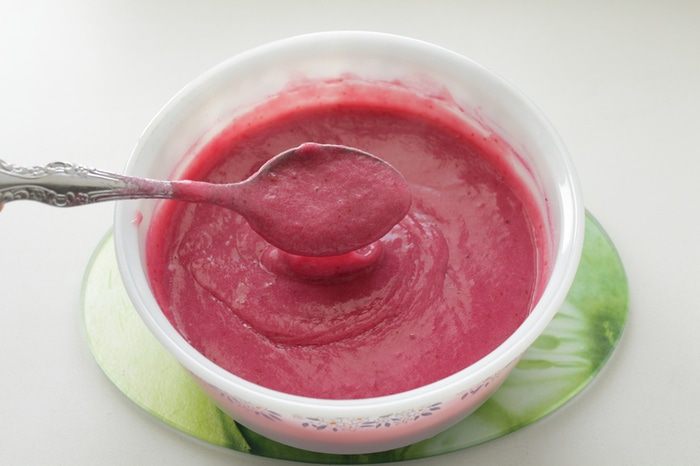 Брусничный курд