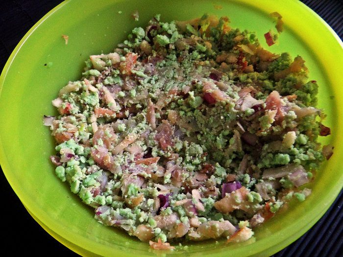 Блины с сырно-рыбной начинкой