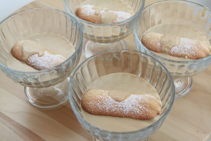 Кофейно-кокосовый тирамису