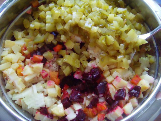 Овощной винегрет