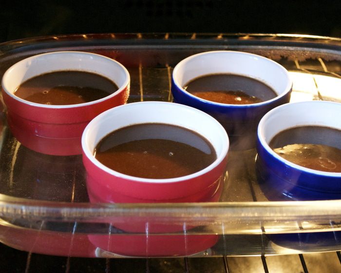 Шоколадный крем-брюле 