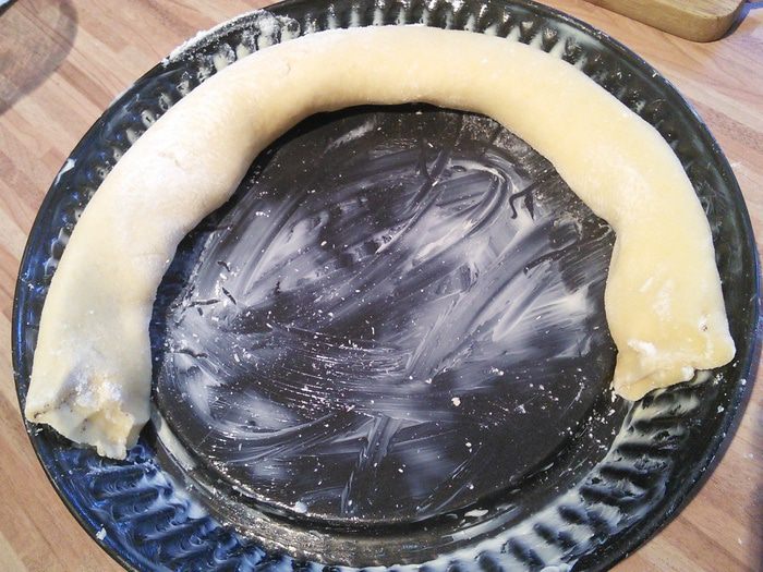 Сливовый тарт с маковой начинкой 