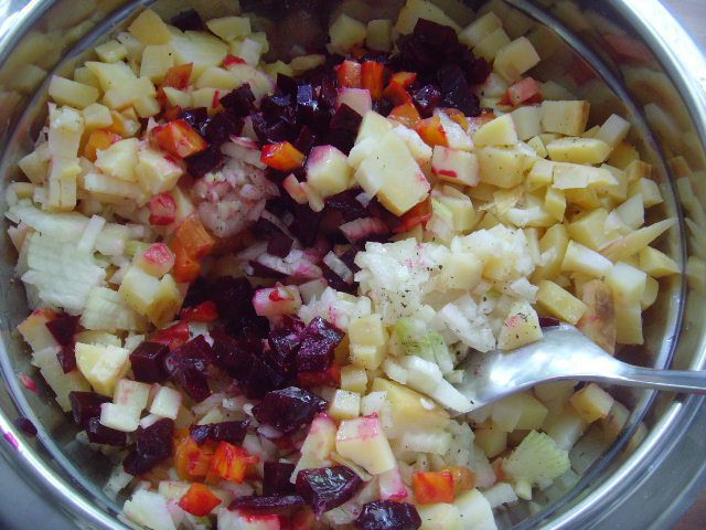 Овощной винегрет