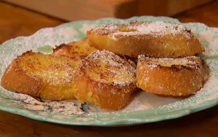 Ананасовые французские тосты 