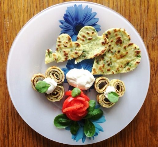 Блины кабачковые с зеленью
