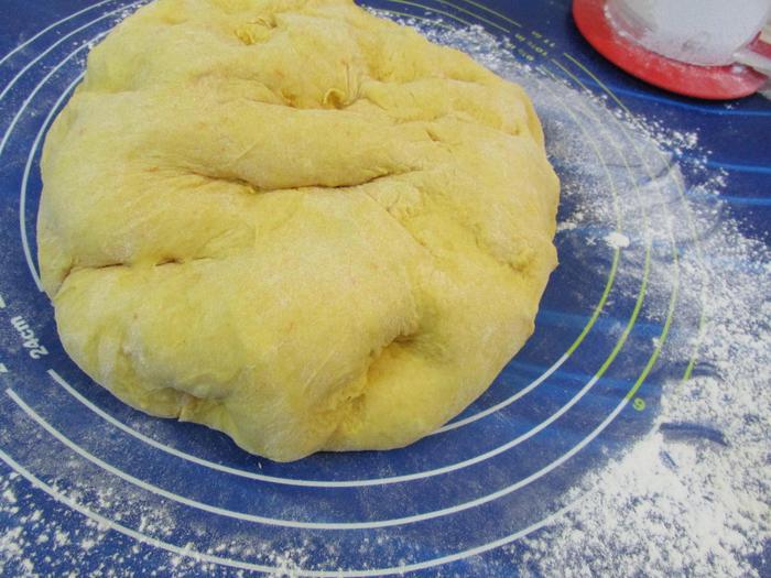 Бублики с тыквой и куркумой