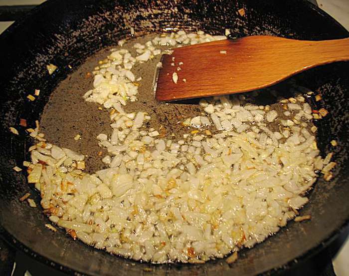 Яблочки, фаршированные мясом 