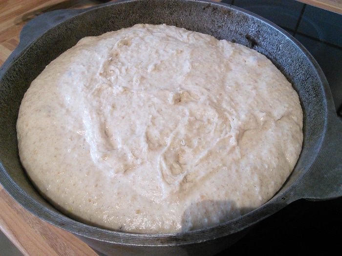 Картофельный хлеб на миндальной муке