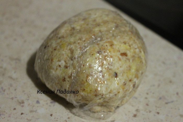Пирог с творогом и джемом
