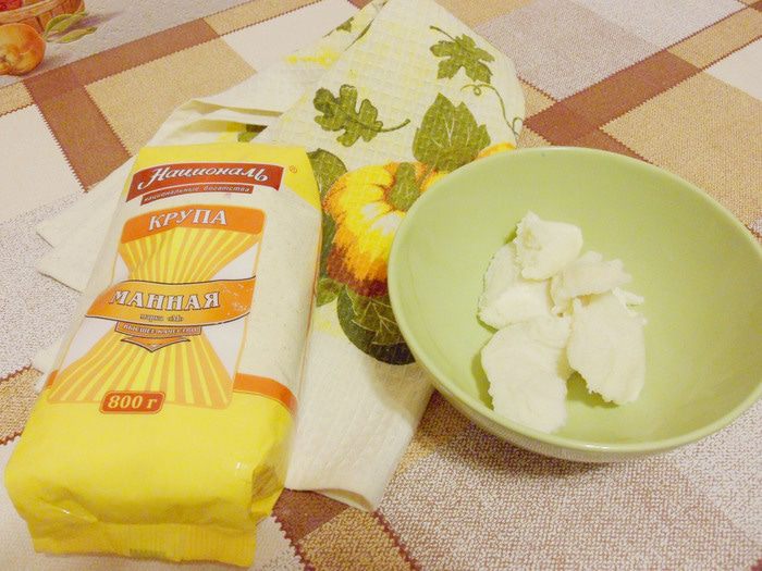 Хлеб на манной каше