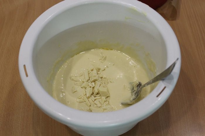 Сырный пирог с черникой
