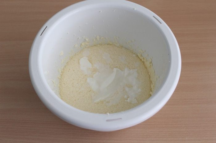 Кекс с черникой