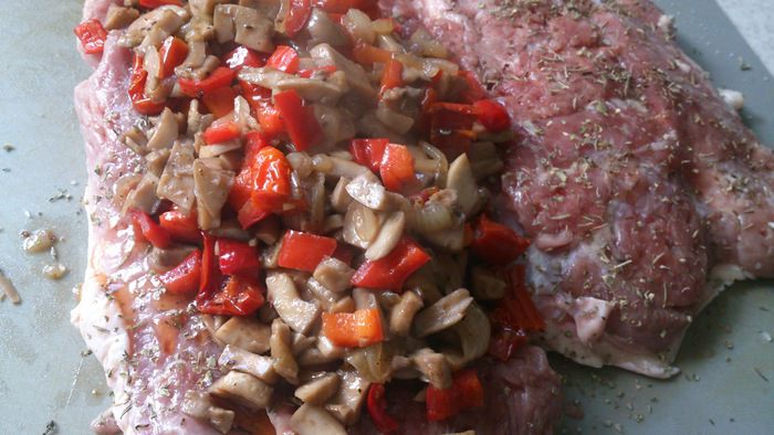 Рулет из индейки