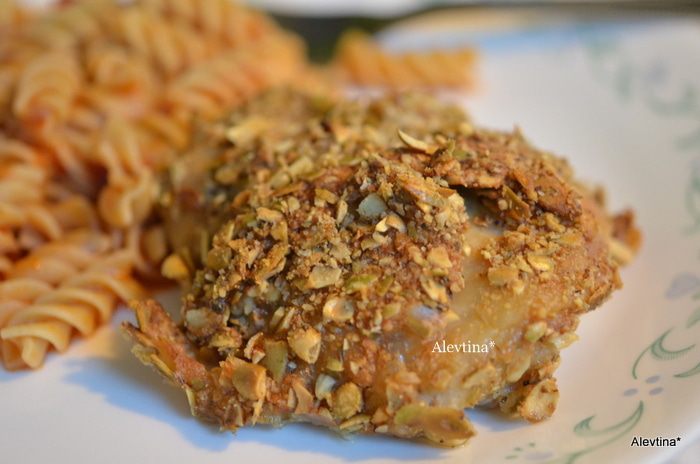 Курочка с тыквенными семечками