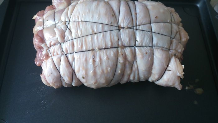 Рулет из индейки