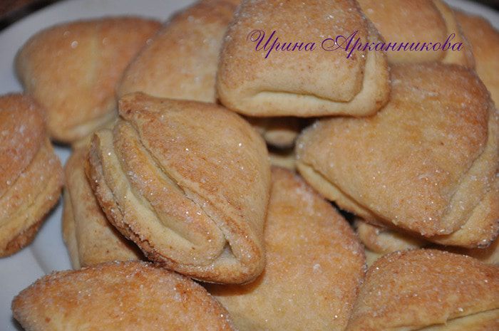 Творожное печенье