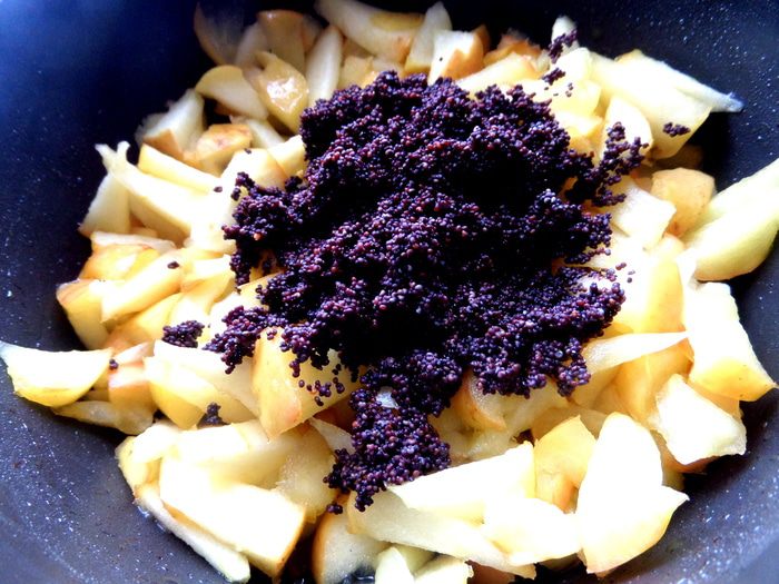 Штрудель из лаваша (постный)