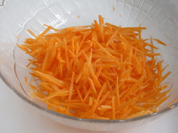 Стир-фрай из вешенок и моркови