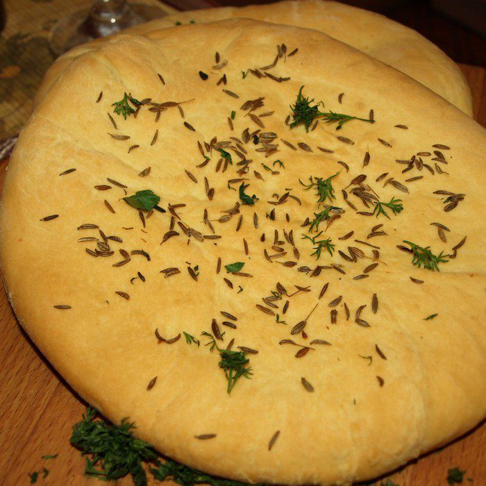 Лепешки с тмином