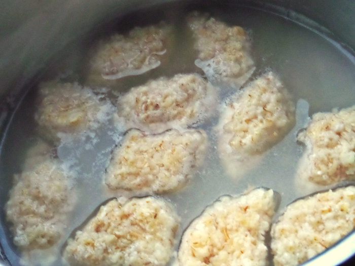 Яблочные вареники (без муки)
