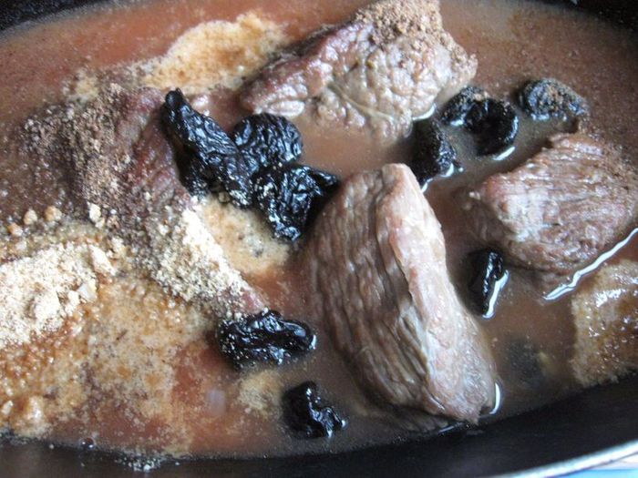Кисло-сладкое мясо «Эсик-флейш»
