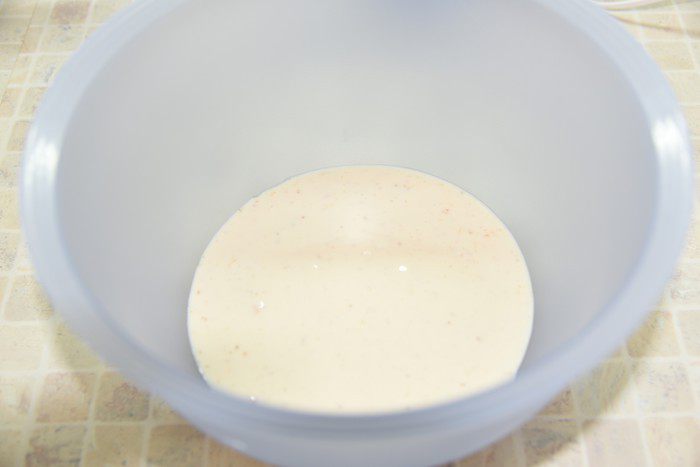 Шарлотта с манго