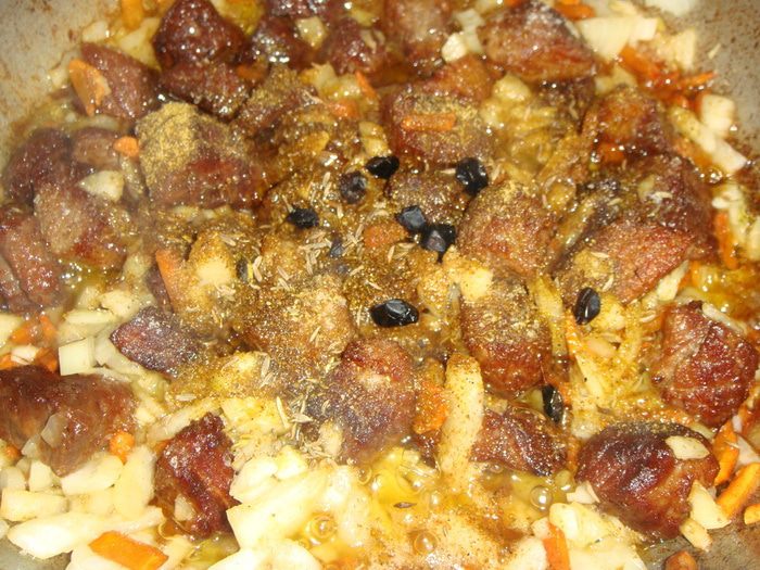 Плов с говядиной