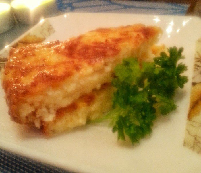 Сырный пирог 