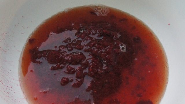 Курица в клюквенном маринаде 