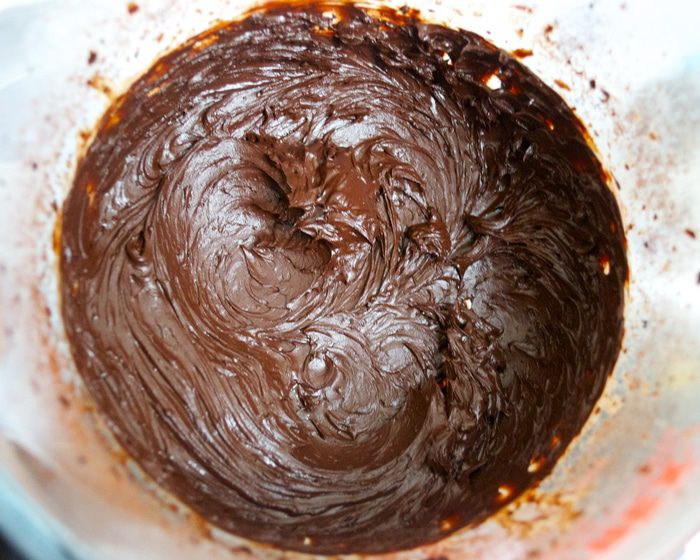 Шоколадные капкейки со вкусом чая Эрл Грей и соленой карамелью