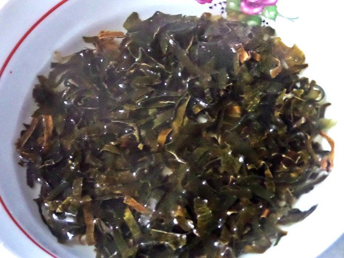 Салат с овощами и гречкой