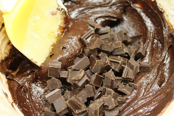 Печенье с горьким шоколадом