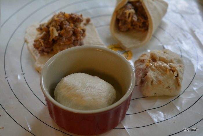 Булочки фаршированные 