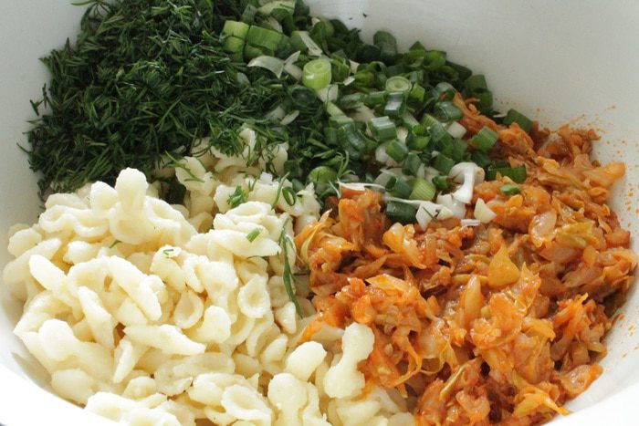Запеканка с капустой и кабачками