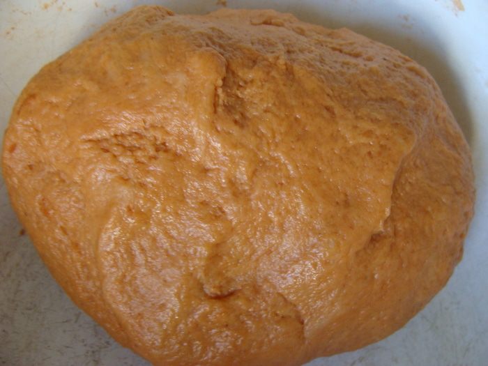 Цветной хлеб без дрожжей &amp;quot;Коса-краса&amp;quot; с натуральными добавками 