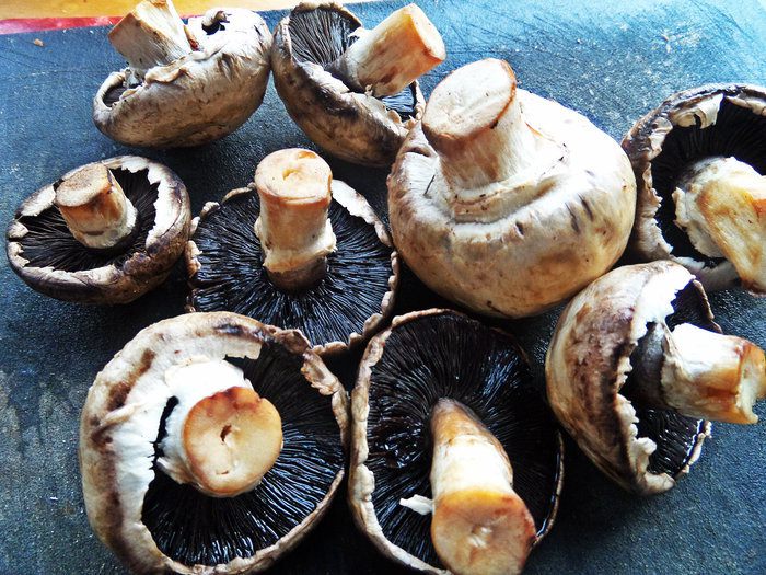 Курочка с гречкой и грибами