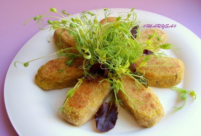 Пряные картофельно-чечевичные биточки