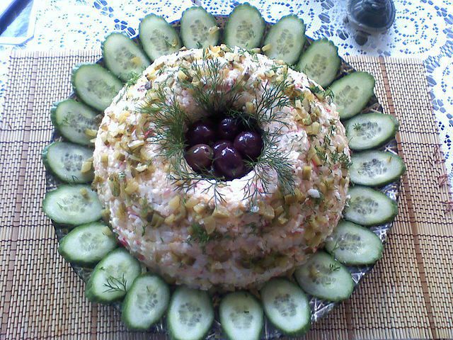 Салат &amp;quot;Крабовый рай&amp;quot;