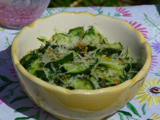 Огуречный салат