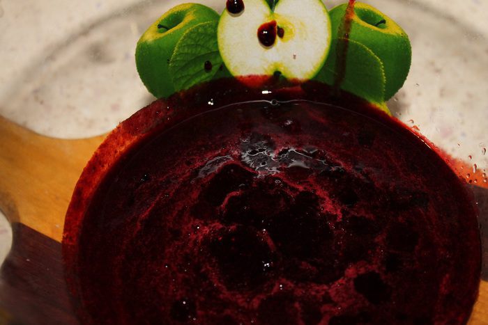 Торт с черничным муссом